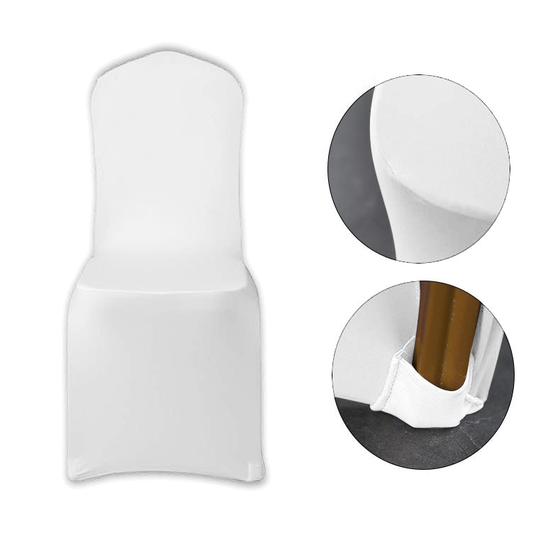 Funda de Silla Decorativa Blanca SET X6
