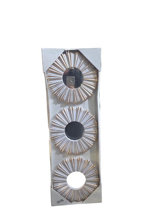 SET DE TRES ESPEJOS DECORATIVOS MODERNO