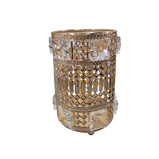 PORTA BROCHAS/LAPICES GOLD