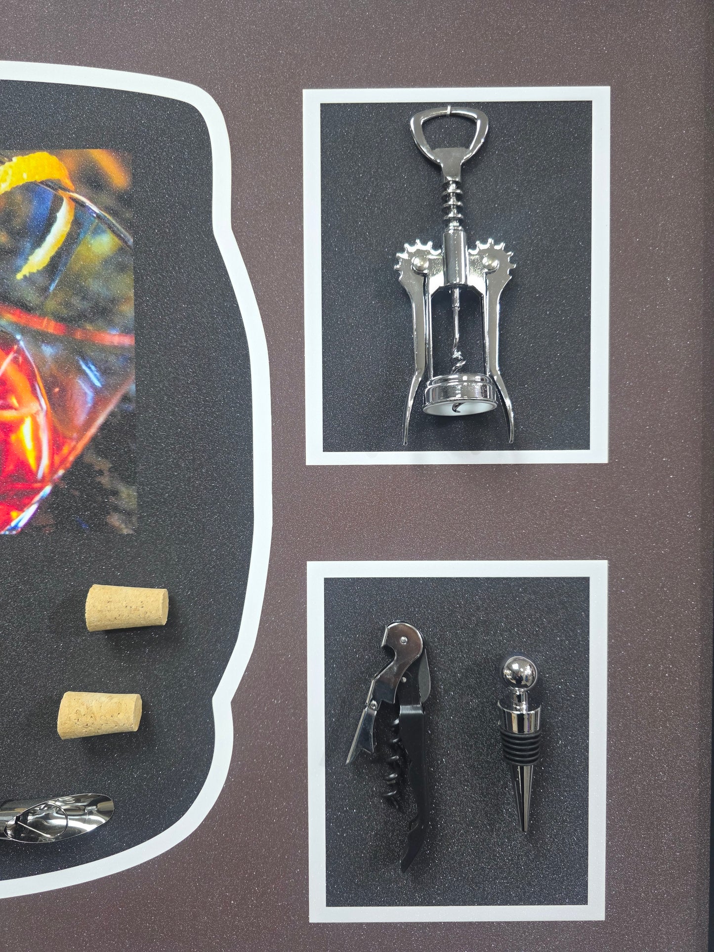 CUADRO DECORATIVO DE VINO