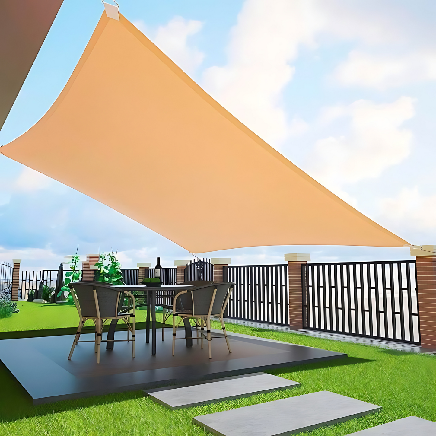 Toldo Vela Sombra Rectangular 3.5x5