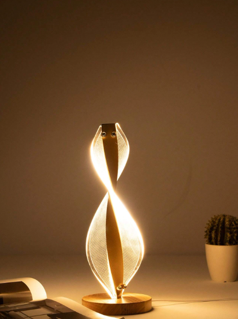 LÁMPARA AURORA DORADA