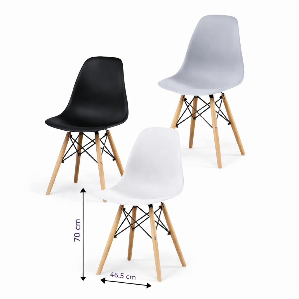 SILLA NÓRDICA DUNA WOOD