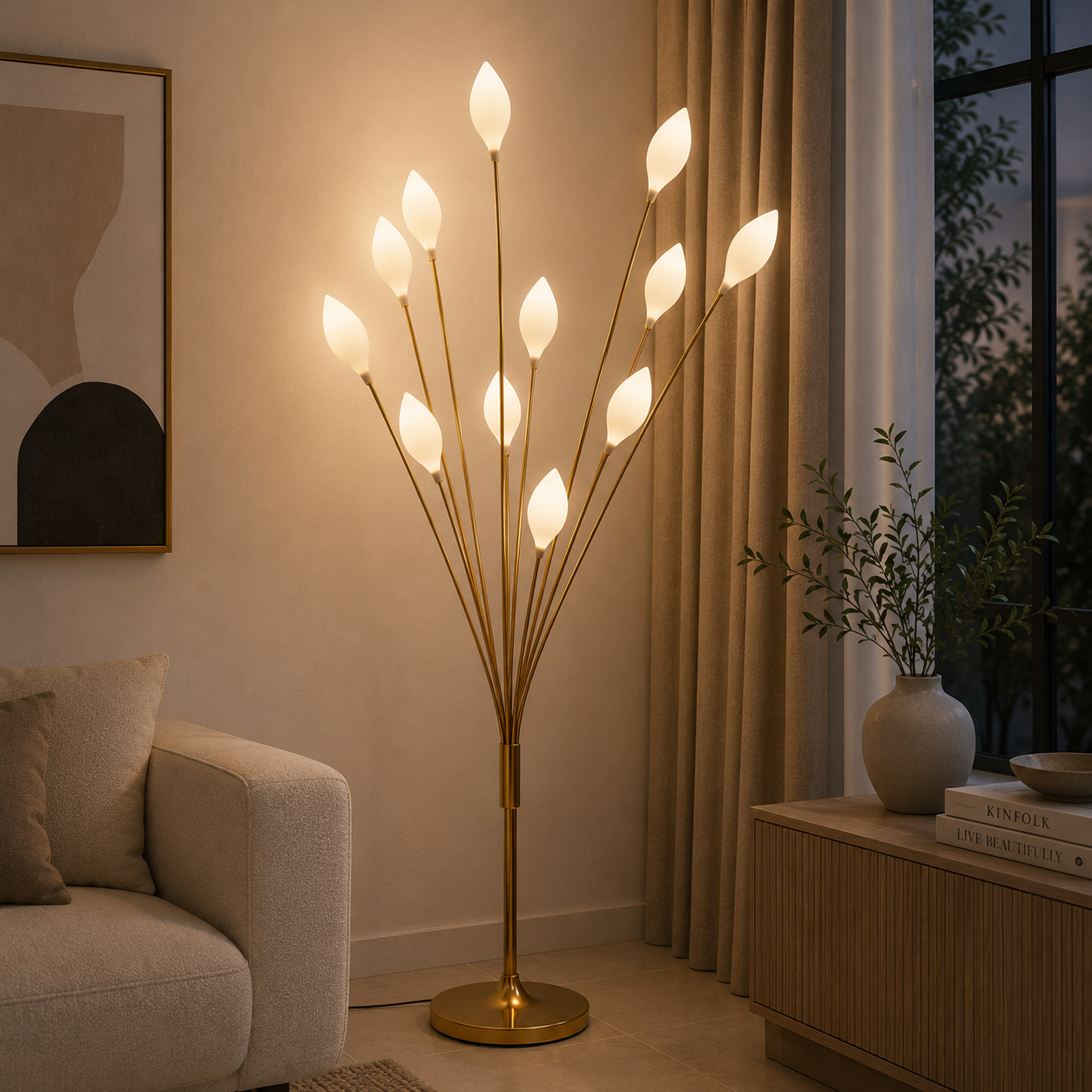 Lampara Led Capullos
