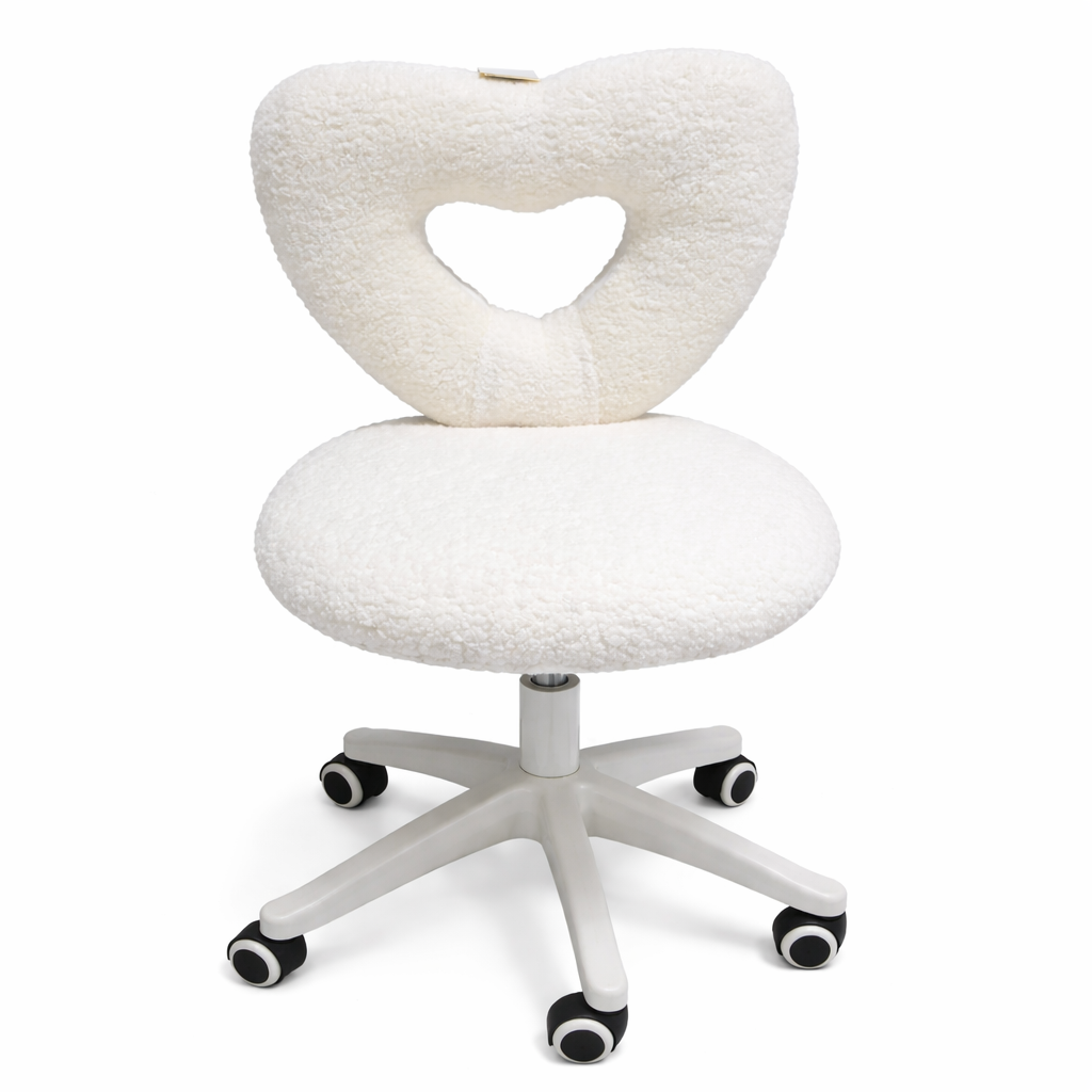 SILLA GIRATORIA CORAZÓN BOUCLÉ