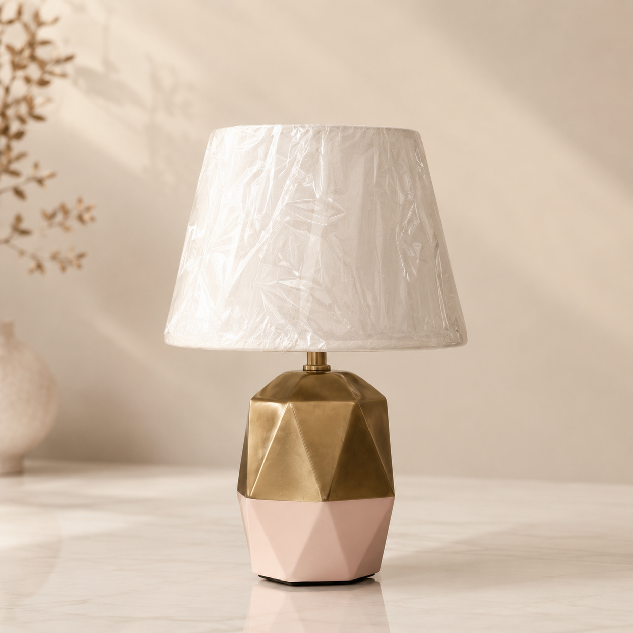 Lampara Velador Gold