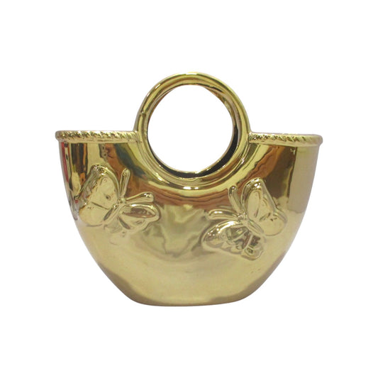 BOLSO BUTTERFLY DORADO