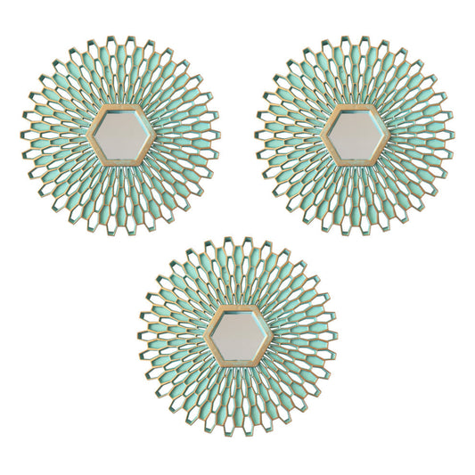 SET 3 ESPEJOS DECORATIVO CELESTIAL