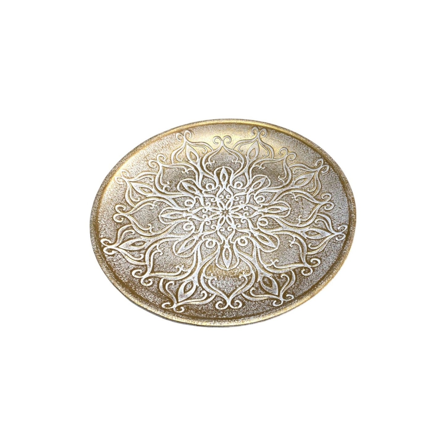BANDEJA DECORATIVA CIRCULAR MANDALA