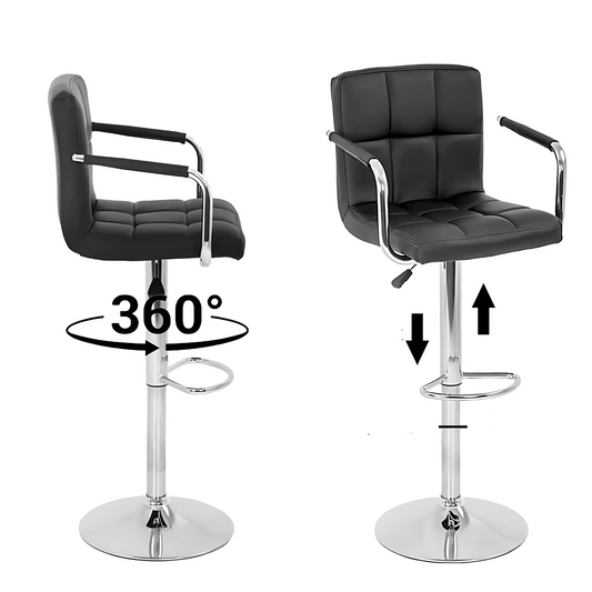 SILLAS DE BAR ECO CUERO MILAN