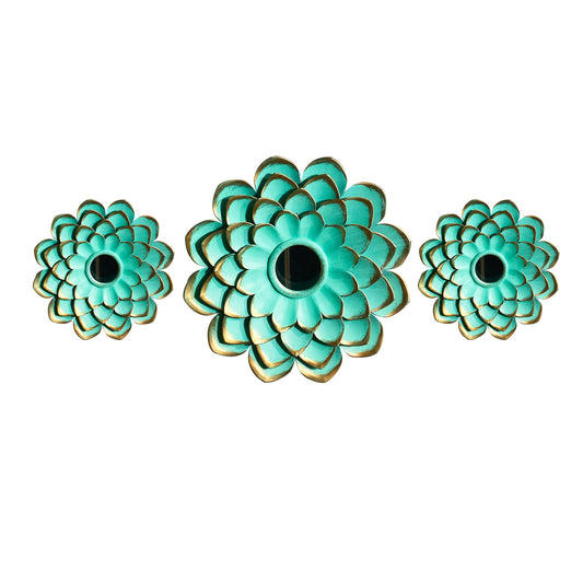 SET DECORATIVO MANDALA FLORES