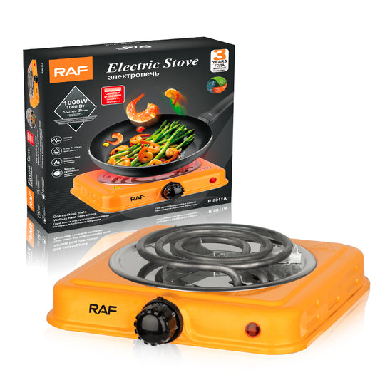 Cocinilla Eléctrica Raf Orange – Portátil Y Práctico