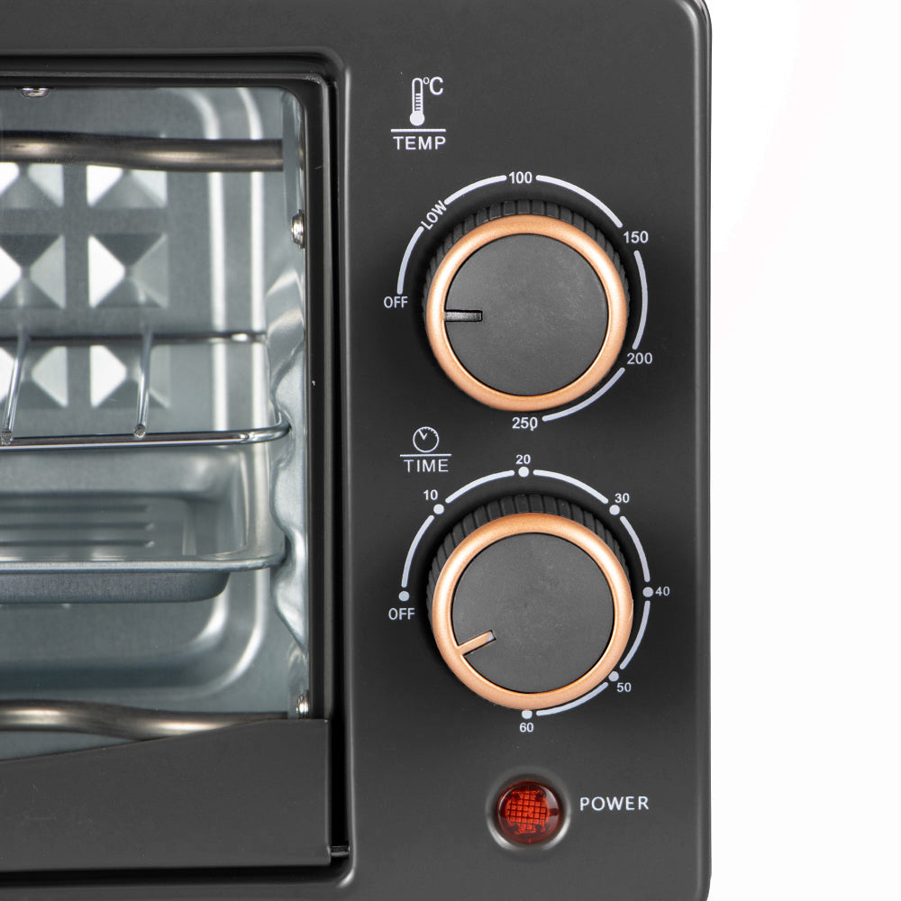 Horno Eléctrico Raf Compacto Negro – Diseño Moderno Multifunción