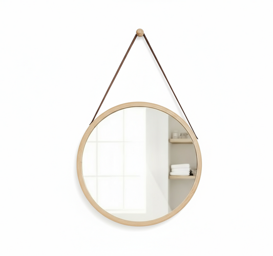 ESPEJO DORADO BELT SUN COLGANTE 53CM