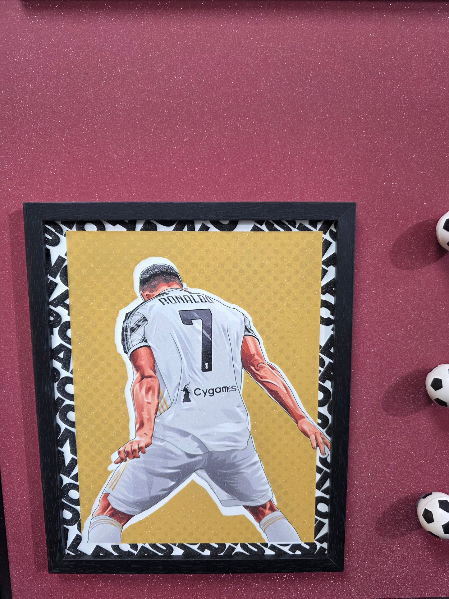 CUADRO COLECCIONABLE CR7