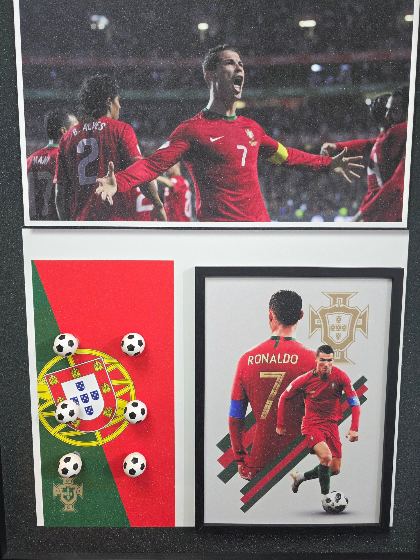 CUADRO COLECCIONABLE CR7