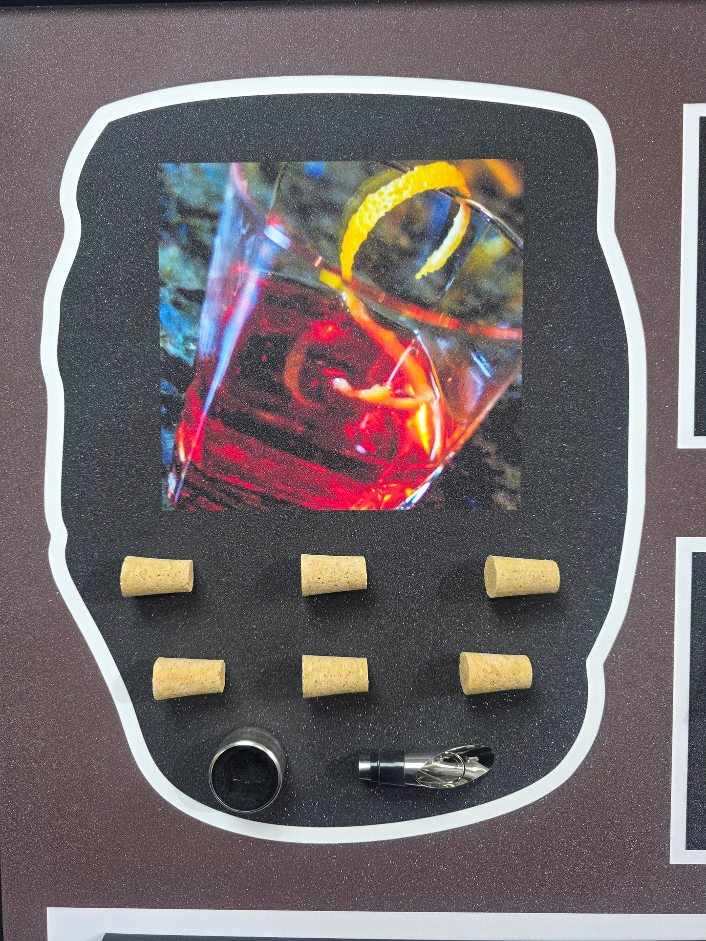 CUADRO DECORATIVO  DE VINO