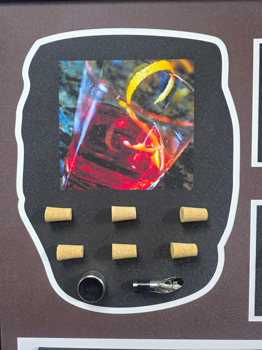 CUADRO DECORATIVO  DE VINO