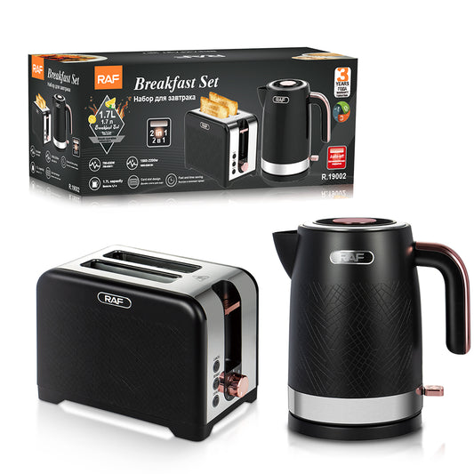SET TOSTADOR DE PAN +HERVIDOR