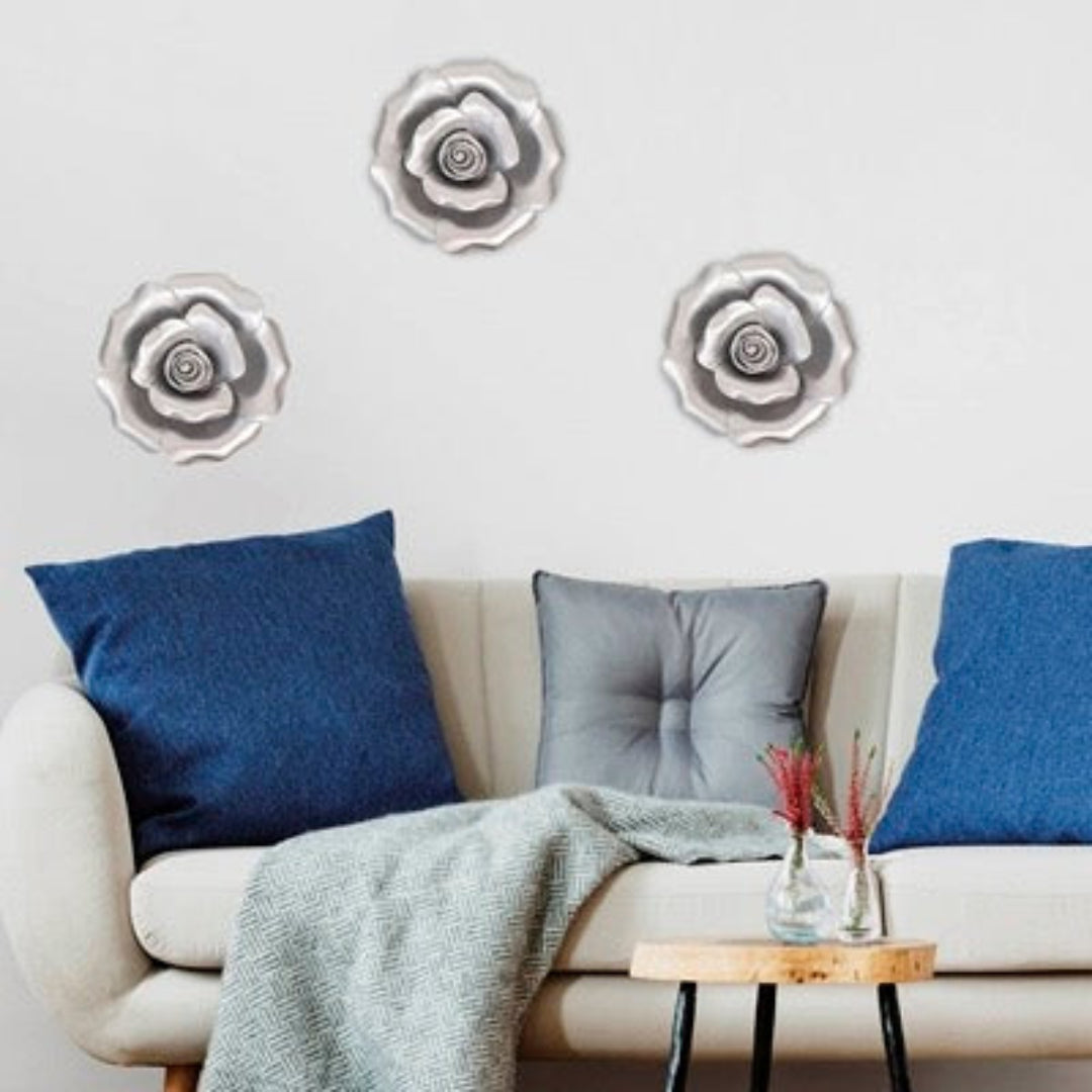 SET 3 ROSAS DECORATIVAS