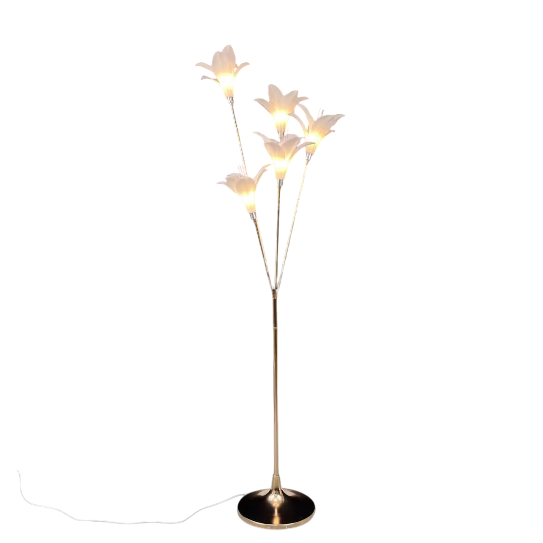 LÁMPARA LED FLORES LIRIOS