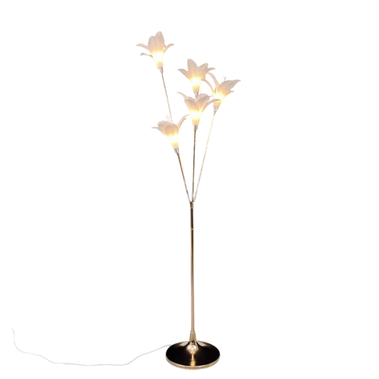 LÁMPARA LED FLORES LIRIOS
