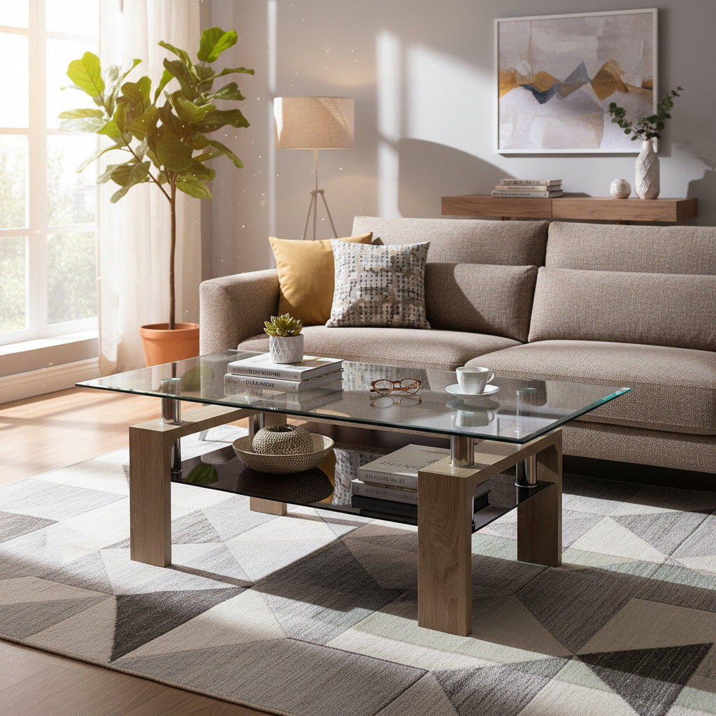 MESA DE CENTRO MINIMALISTA