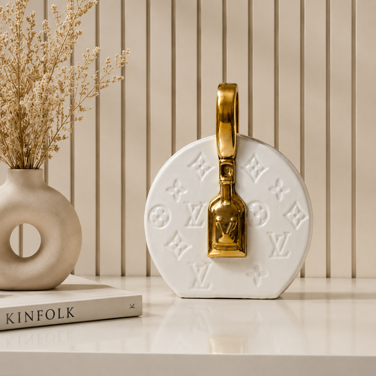 Florero bolso Luxury