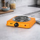 Cocinilla Eléctrica Raf Orange – Portátil Y Práctico