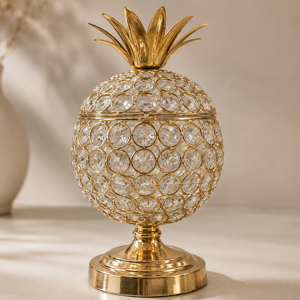 Bombonera Cristal piña