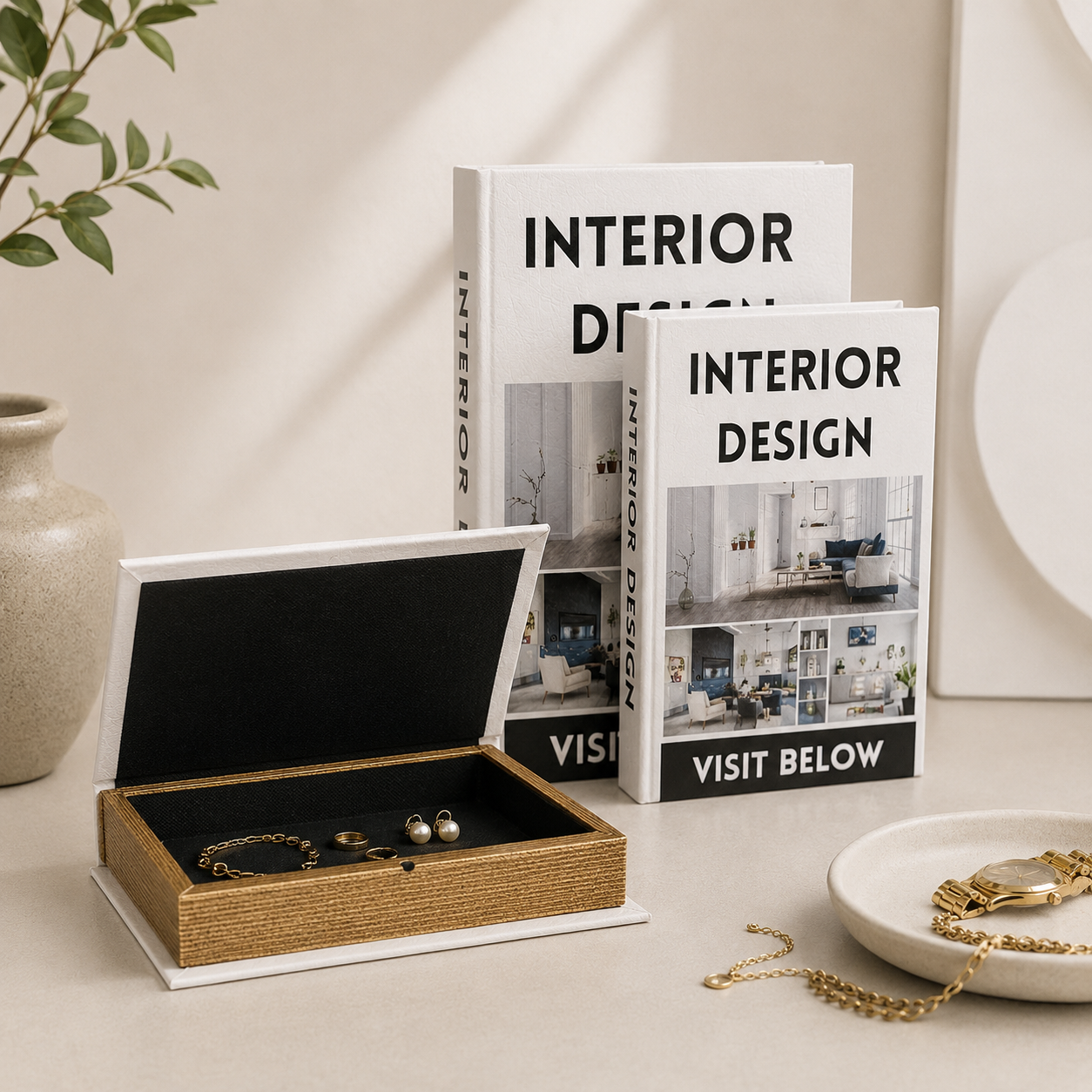 Set 3 Libros Decorativos Secret