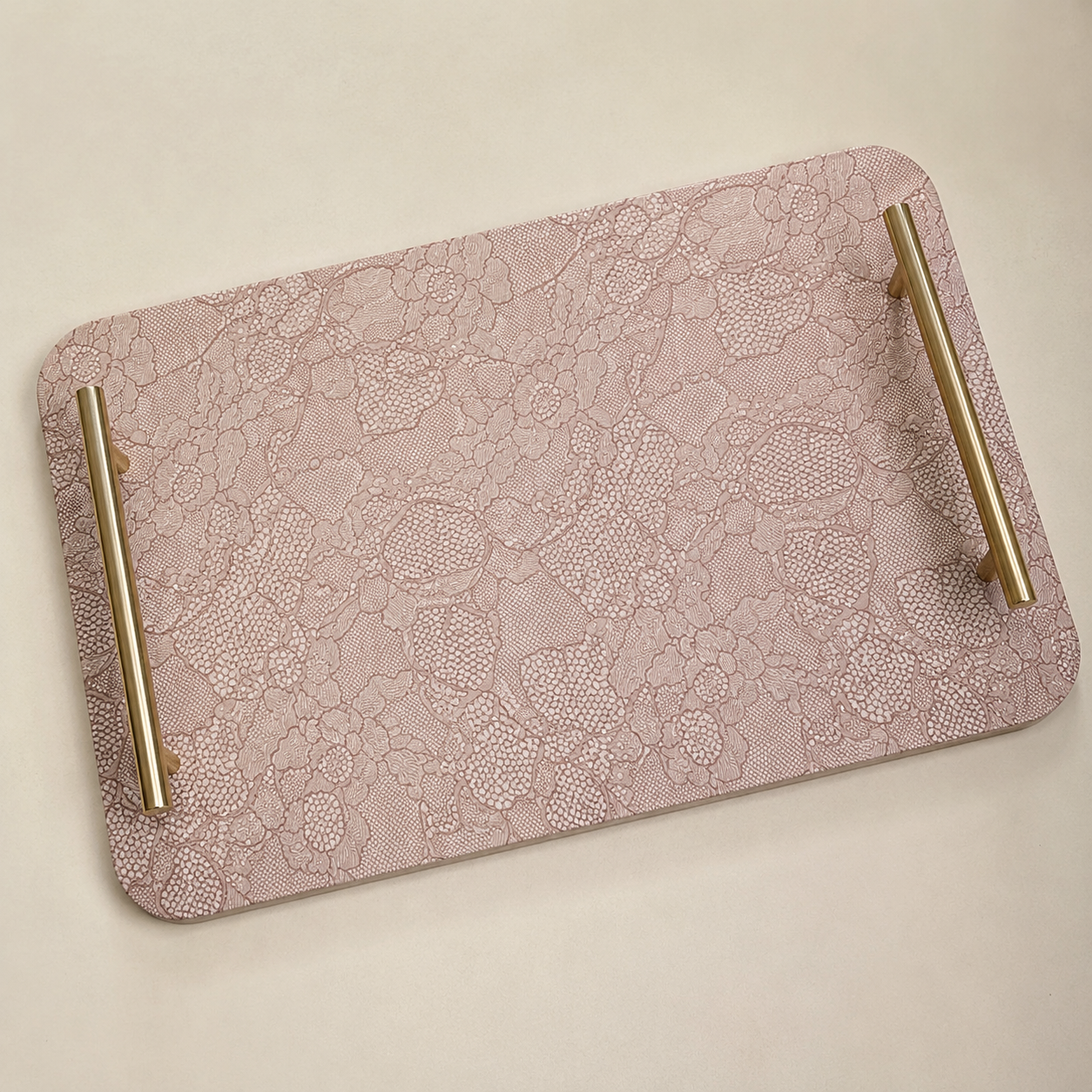 Bandeja Rectangular  Rosé