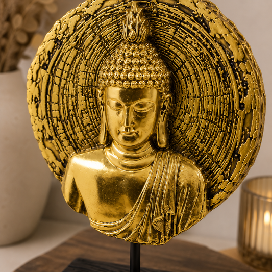 Medallon Decorativo  Buda Imperial
