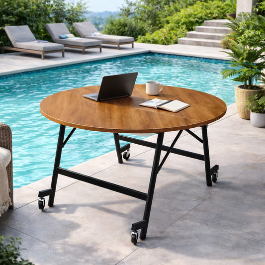 MESA PLEGABLE FOLD M DISEÑO DE MADERA