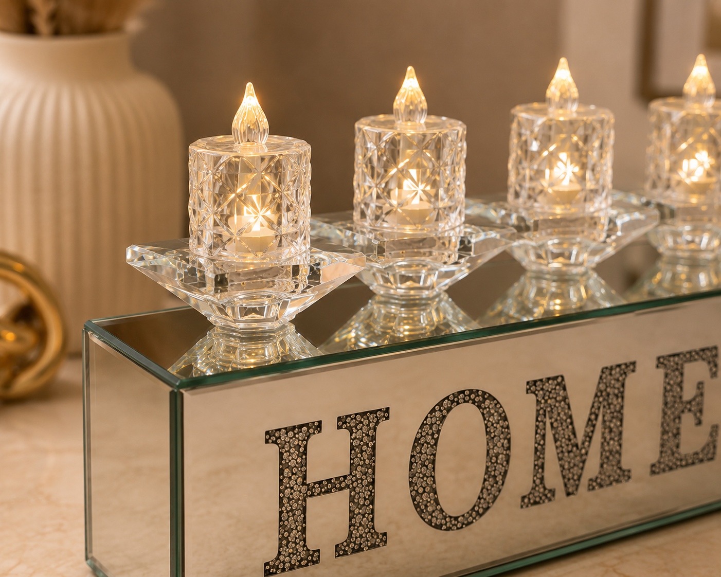 Candelabro Cristal Home