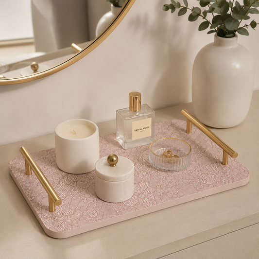 Bandeja Rectangular  Rosé