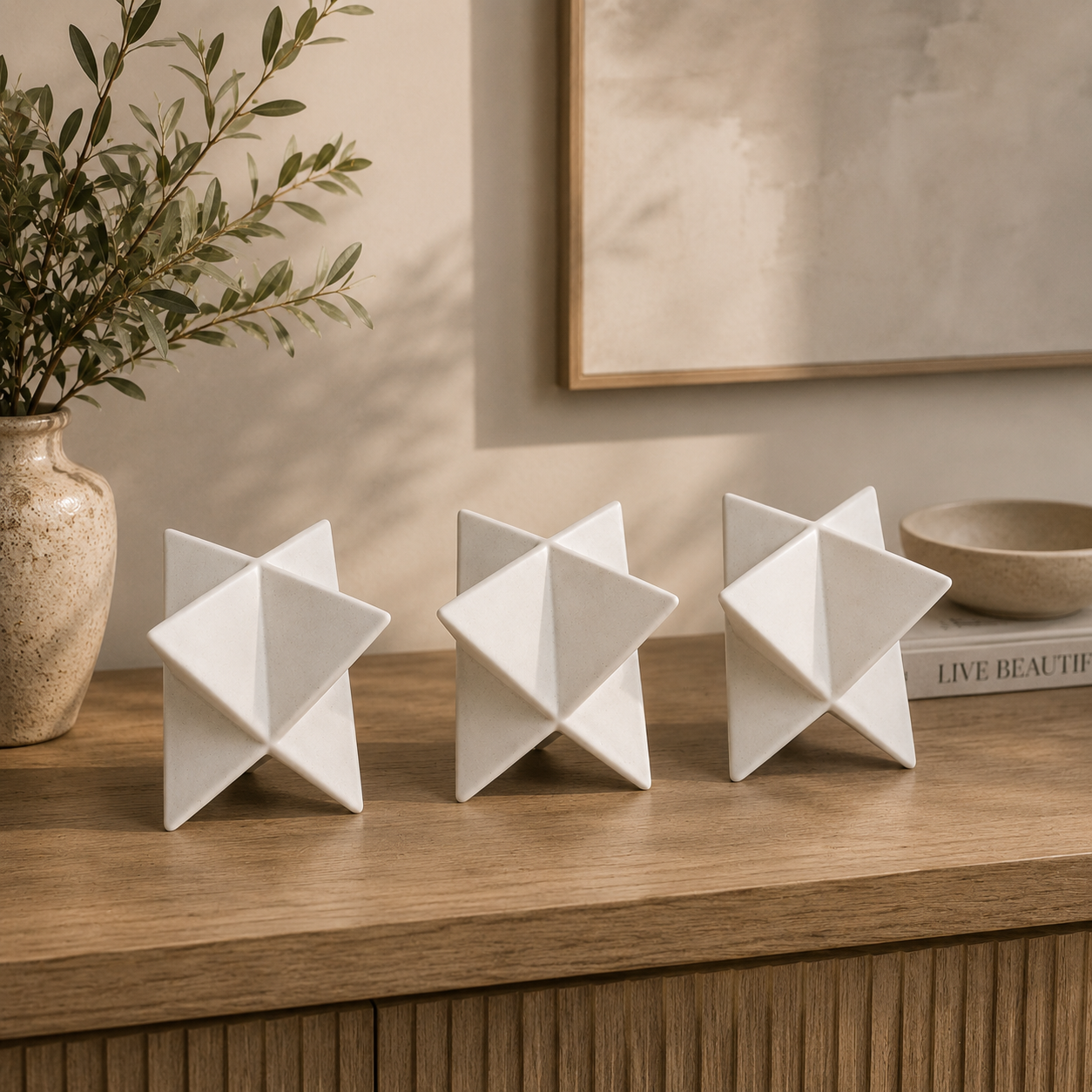 Figura Decorativa Prisma