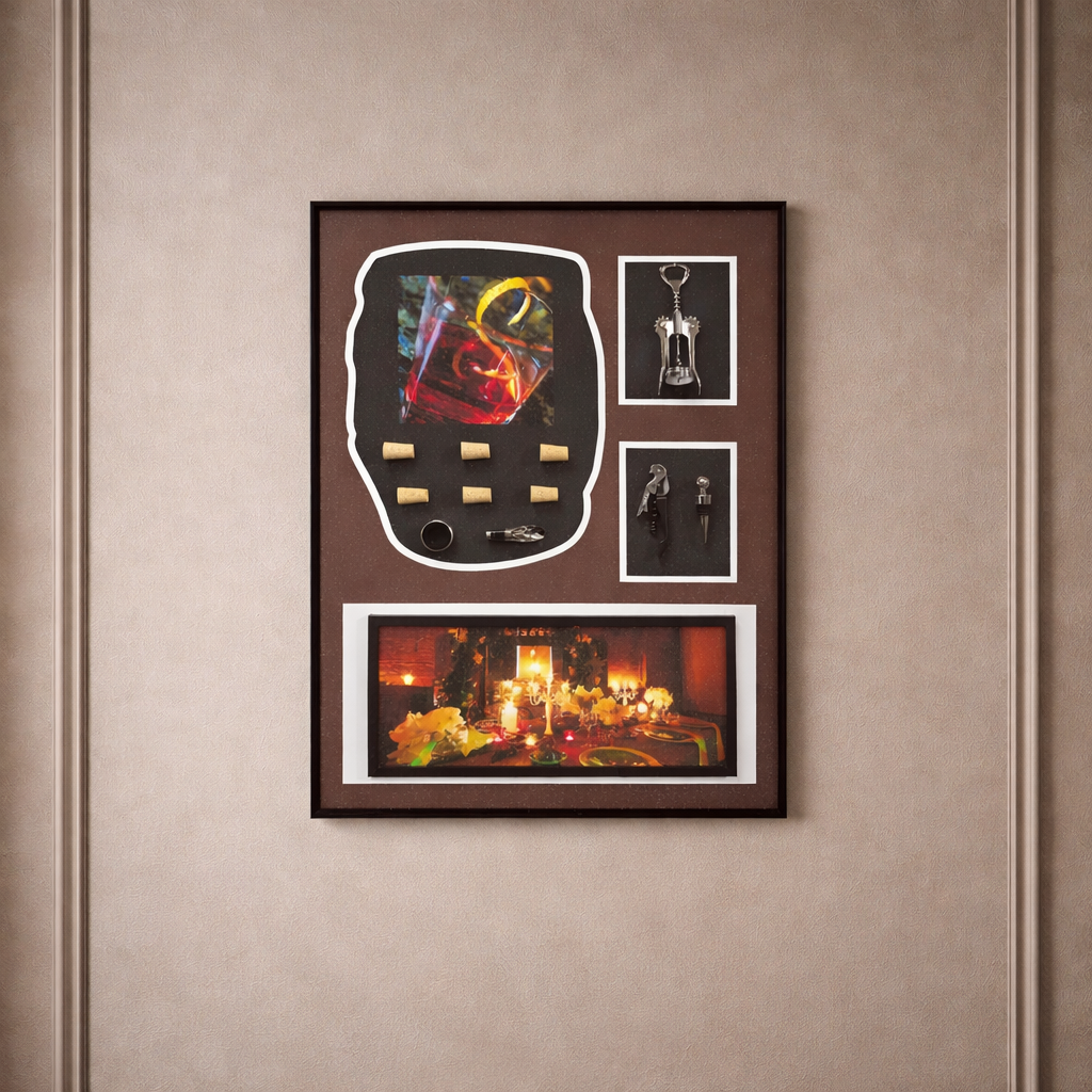 Cuadro Decorativo De Vino