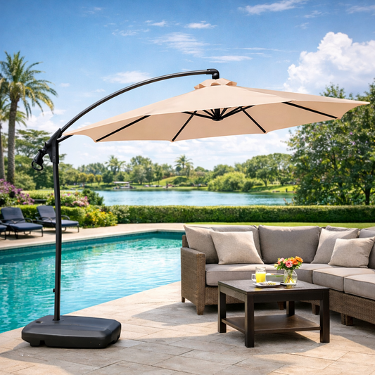 QUITASOL RETRACTIL CON BASE