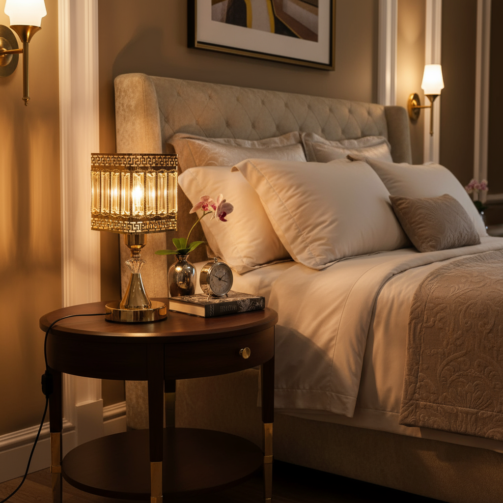 LÁMPARA MILANO DORADA