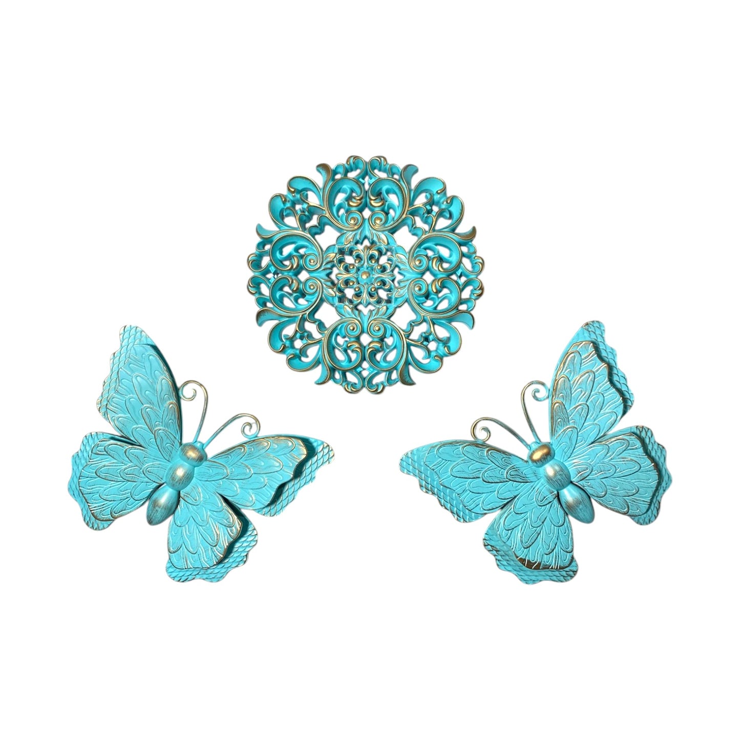 SET DE FLOR Y MARIPOSAS