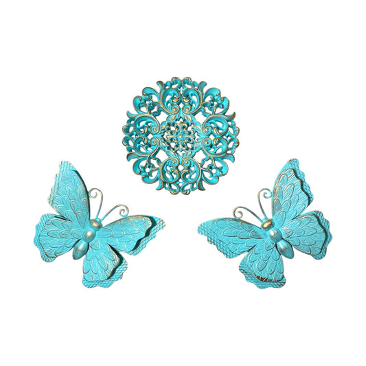 SET ALAS DE ENCANTO TURQUESA