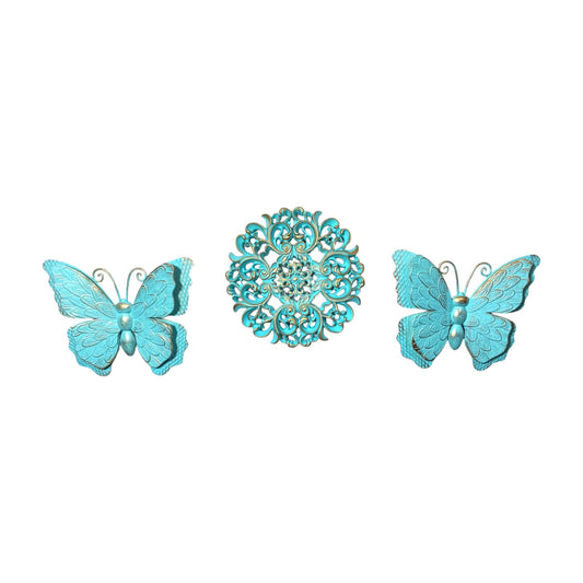 SET DE FLOR Y MARIPOSAS