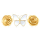 SET DECORATIVO MARIPOSA Y ROSAS