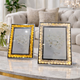 Portafoto LED 19x25 cm Decorativo con Cristales y Luz