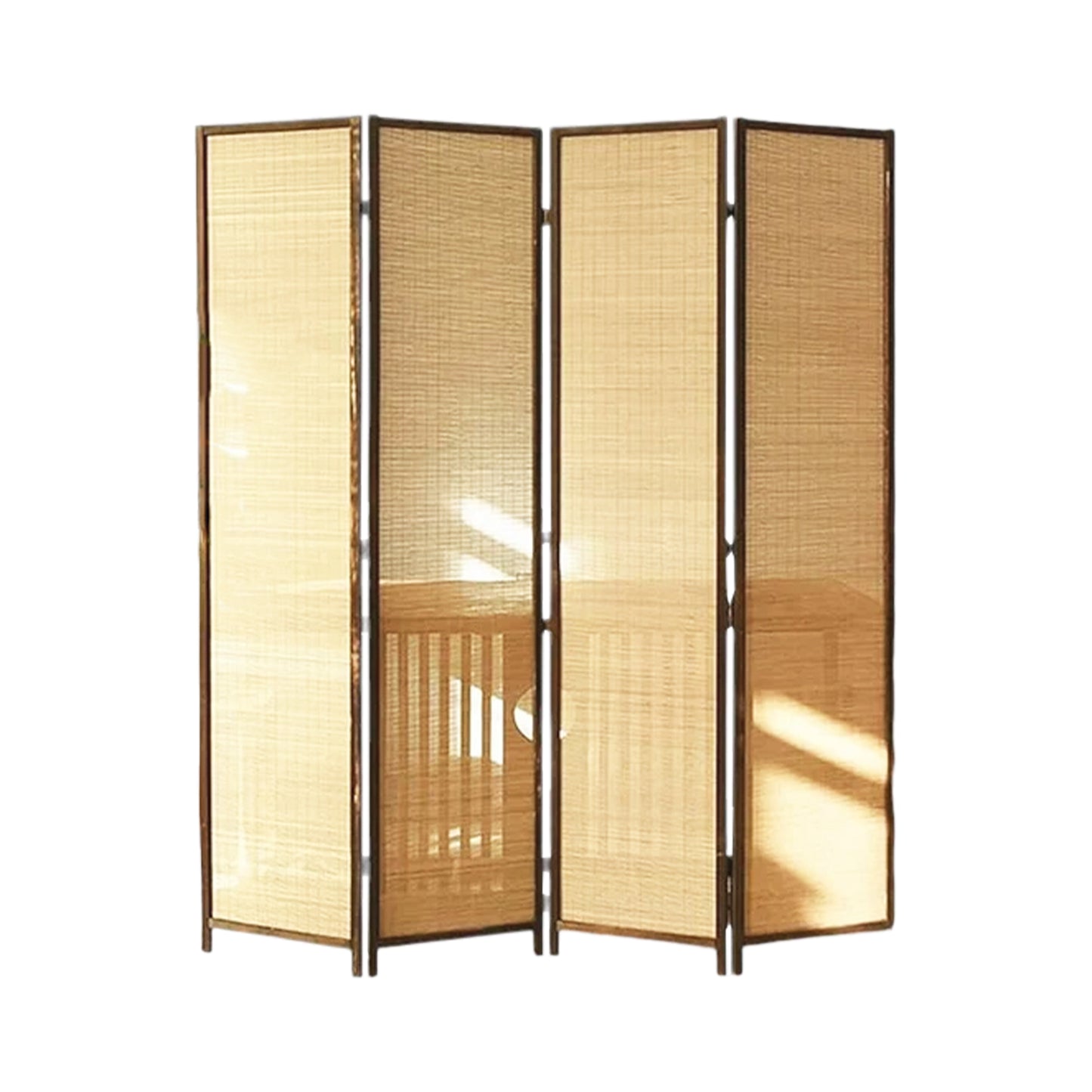 BIOMBO BAMBÚ MADERA CAFE