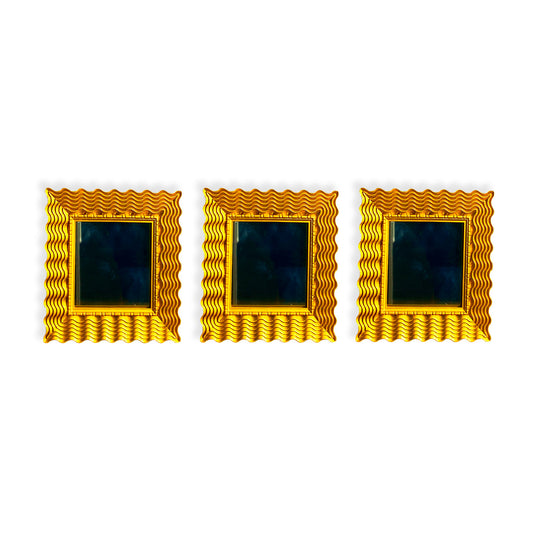 Set Espejos Golden Chic