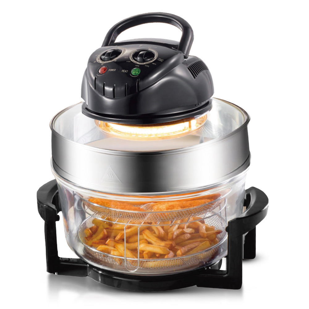 Horno Freidora De Aire Halógeno Multifuncional