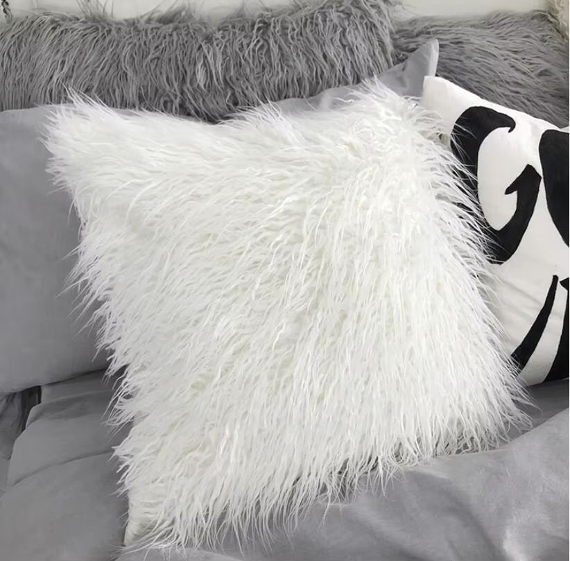 Cojin shaggy 43cmx43cm