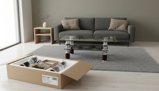 MESA DE CENTRO CRYSTAL DOUBLE